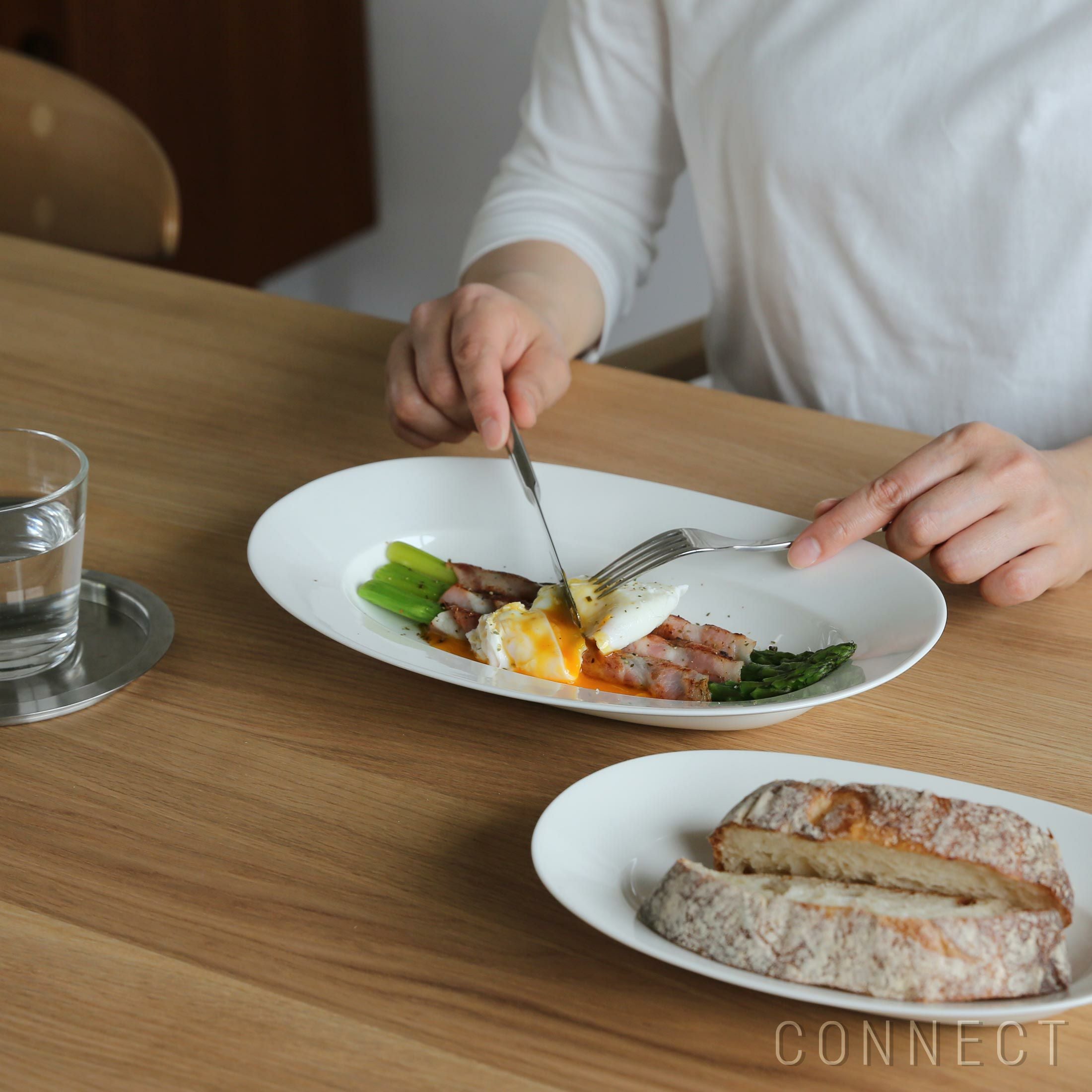 yumiko iihoshi porcelain （イイホシユミコ）/ Oval plate M