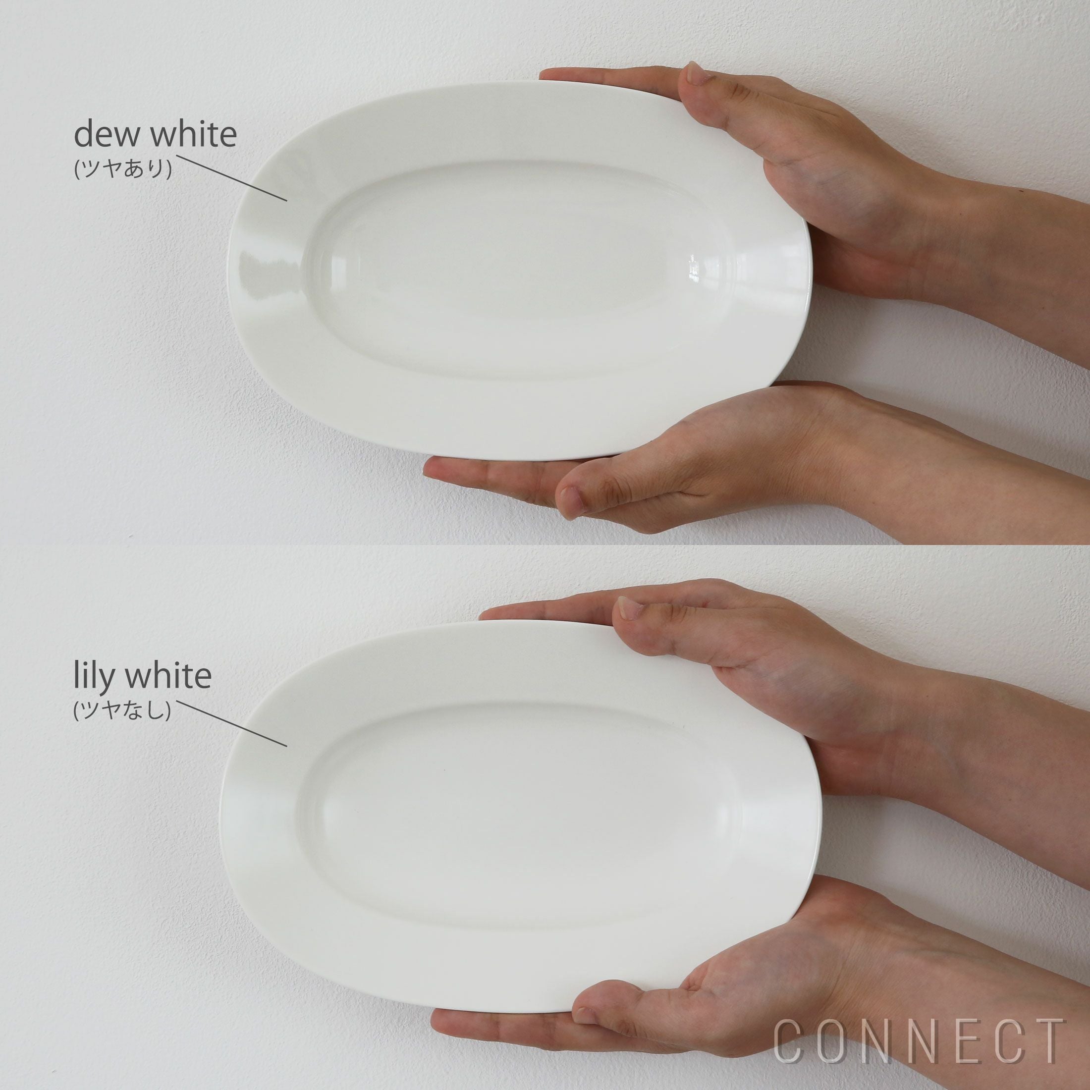 yumiko iihoshi porcelain（イイホシユミコ） / Oval plate M