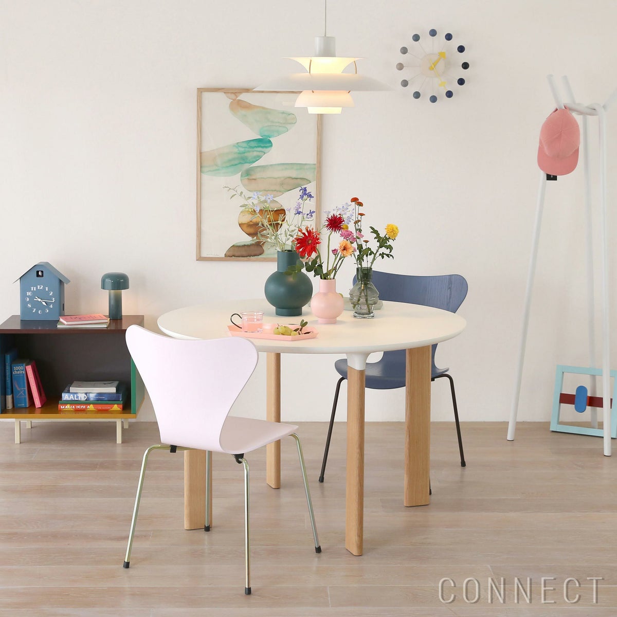 FRITZ HANSEN(フリッツ・ハンセン)/ SERIES 7（セブンチェア） / カラードアッシュ / ダスクブルー