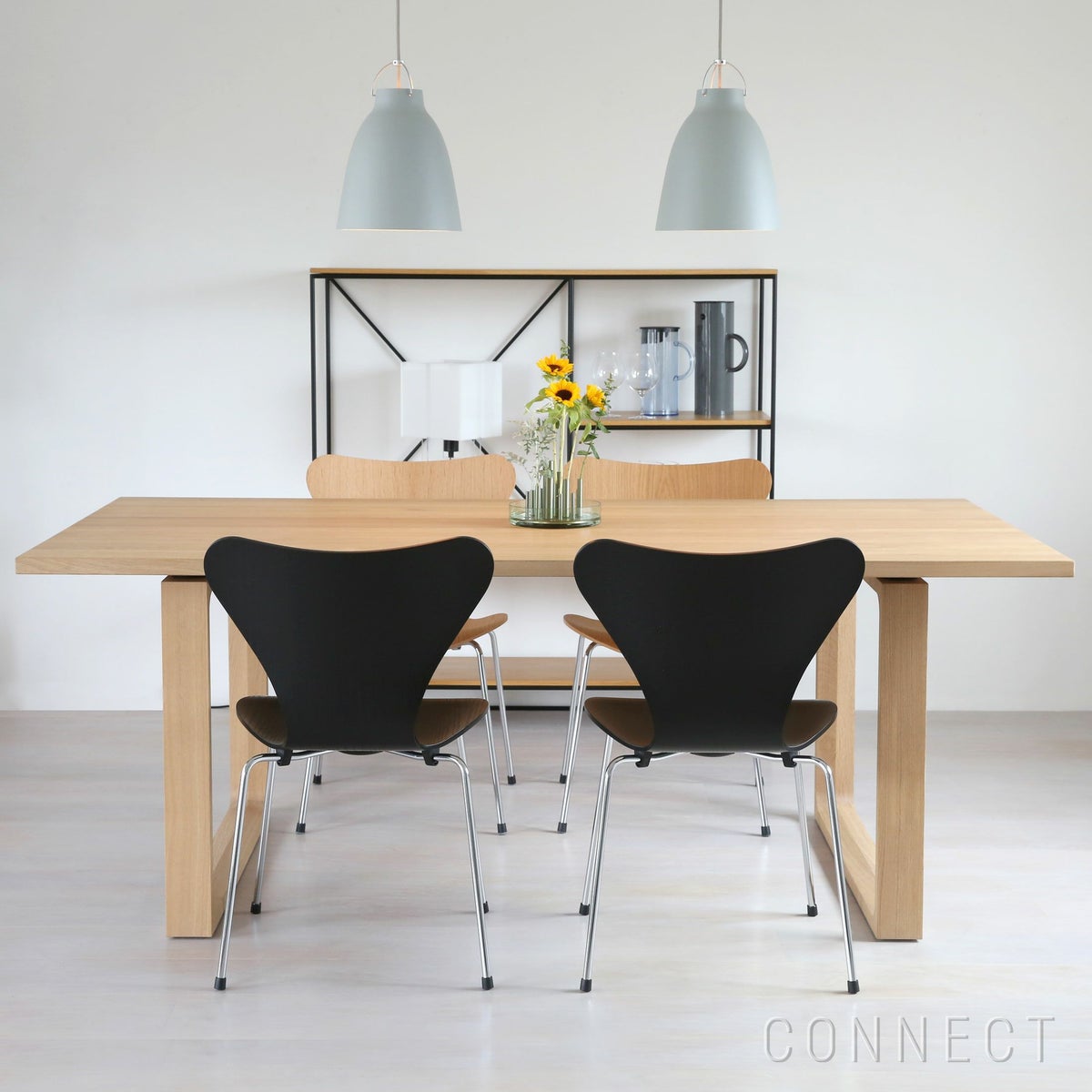 FRITZ HANSEN(フリッツ・ハンセン)/ SERIES 7（セブンチェア） / カラードアッシュ / ブラック