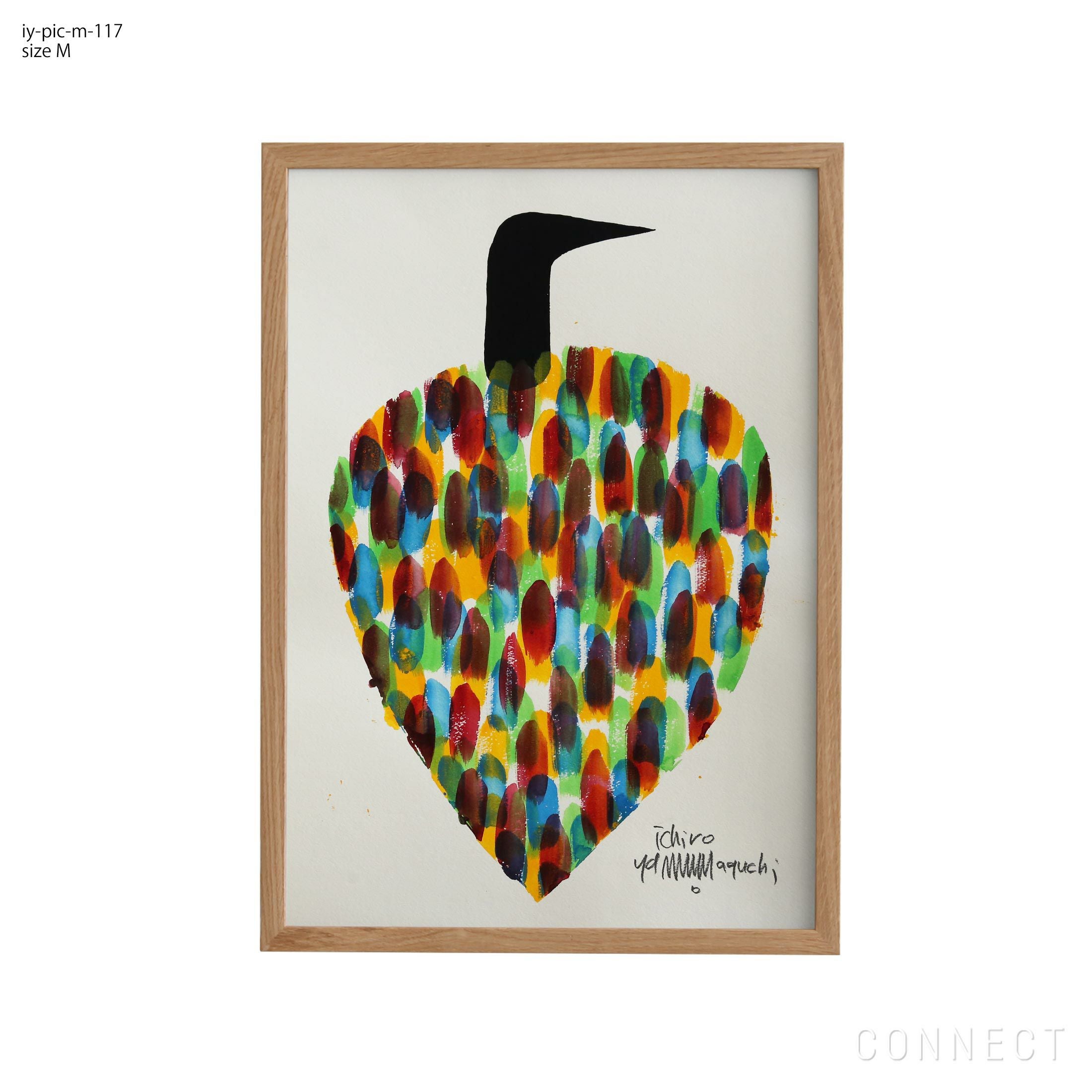 販売終了］【 数量限定 】山口一郎 シルクスクリーン 「Blue Bird