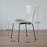 FRITZ HANSEN(フリッツ・ハンセン)/ SERIES 7（セブンチェア） / ラッカー / ライトベージュ
