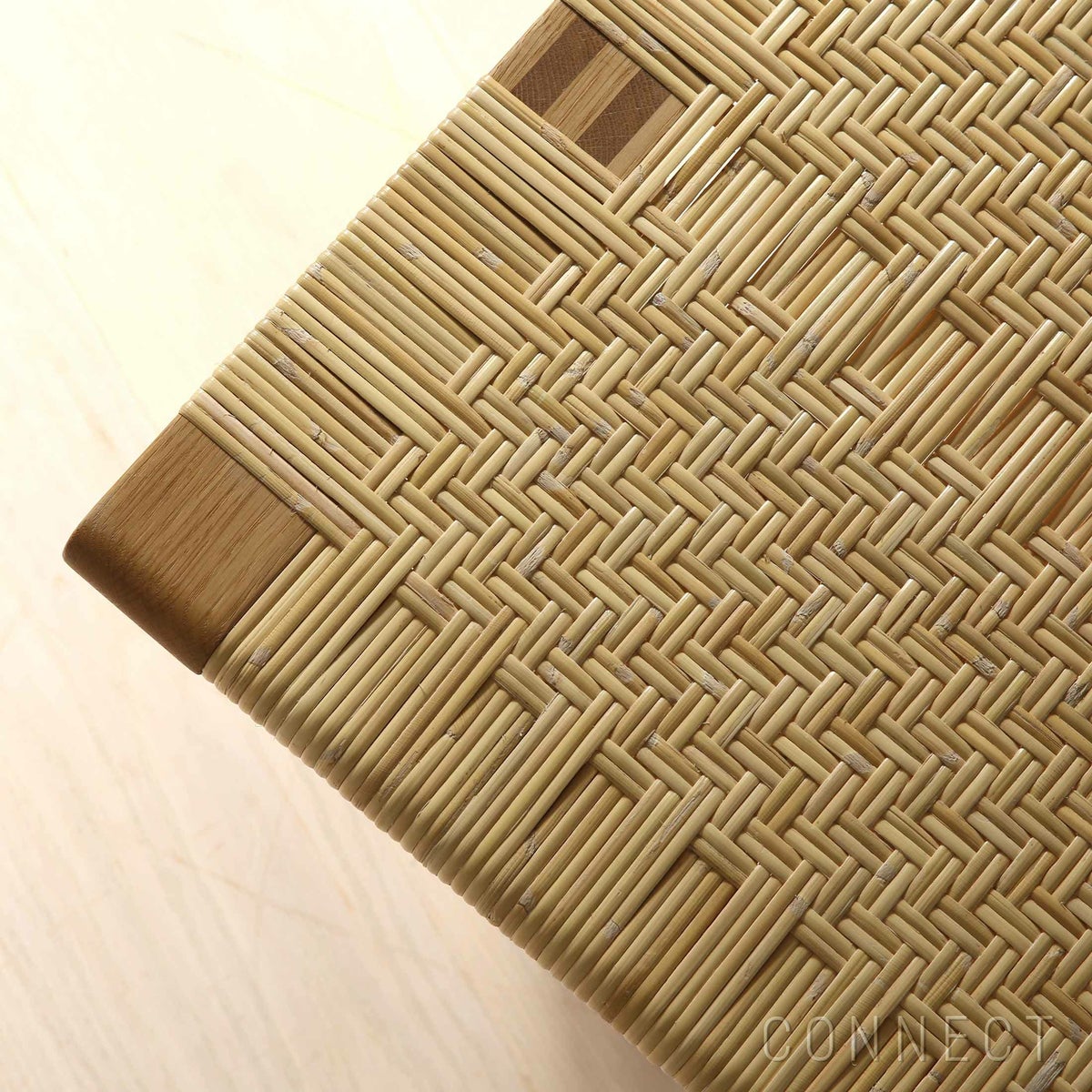 CARL HANSEN & SON（カール・ハンセン＆サン）/BM0488 コーヒーテーブル/オーク材・オイル仕上げ・籐張り（ラタン）/サイドテーブル