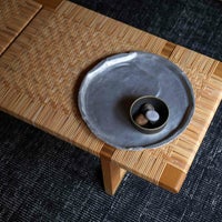 CARL HANSEN & SON（カール・ハンセン＆サン）/BM0488 コーヒーテーブル/オーク材・オイル仕上げ・籐張り（ラタン）/サイドテーブル