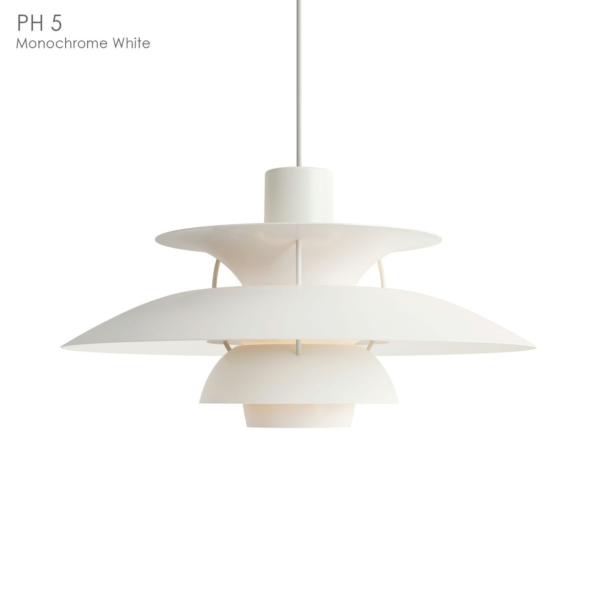 Louis Poulsen（ルイスポールセン） / PH 5 モノクローム / ペンダントライト