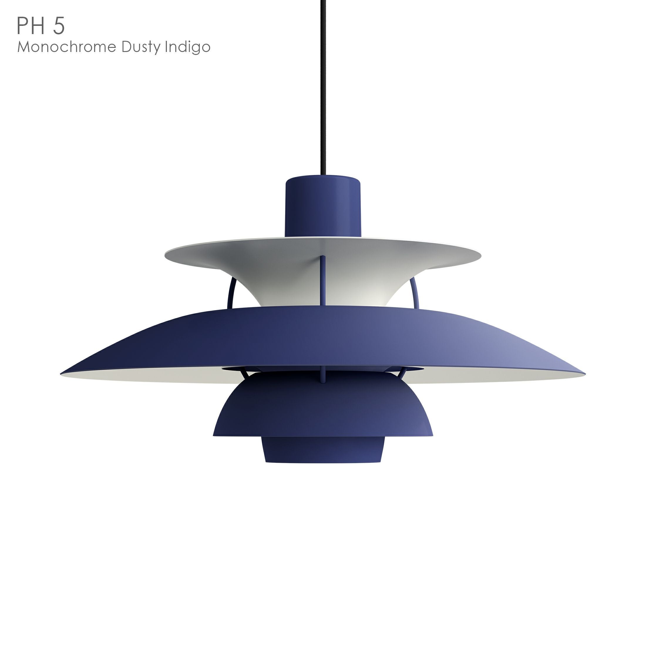 Louis Poulsen｜PH 5 モノクローム ペンダントラント｜ルイス