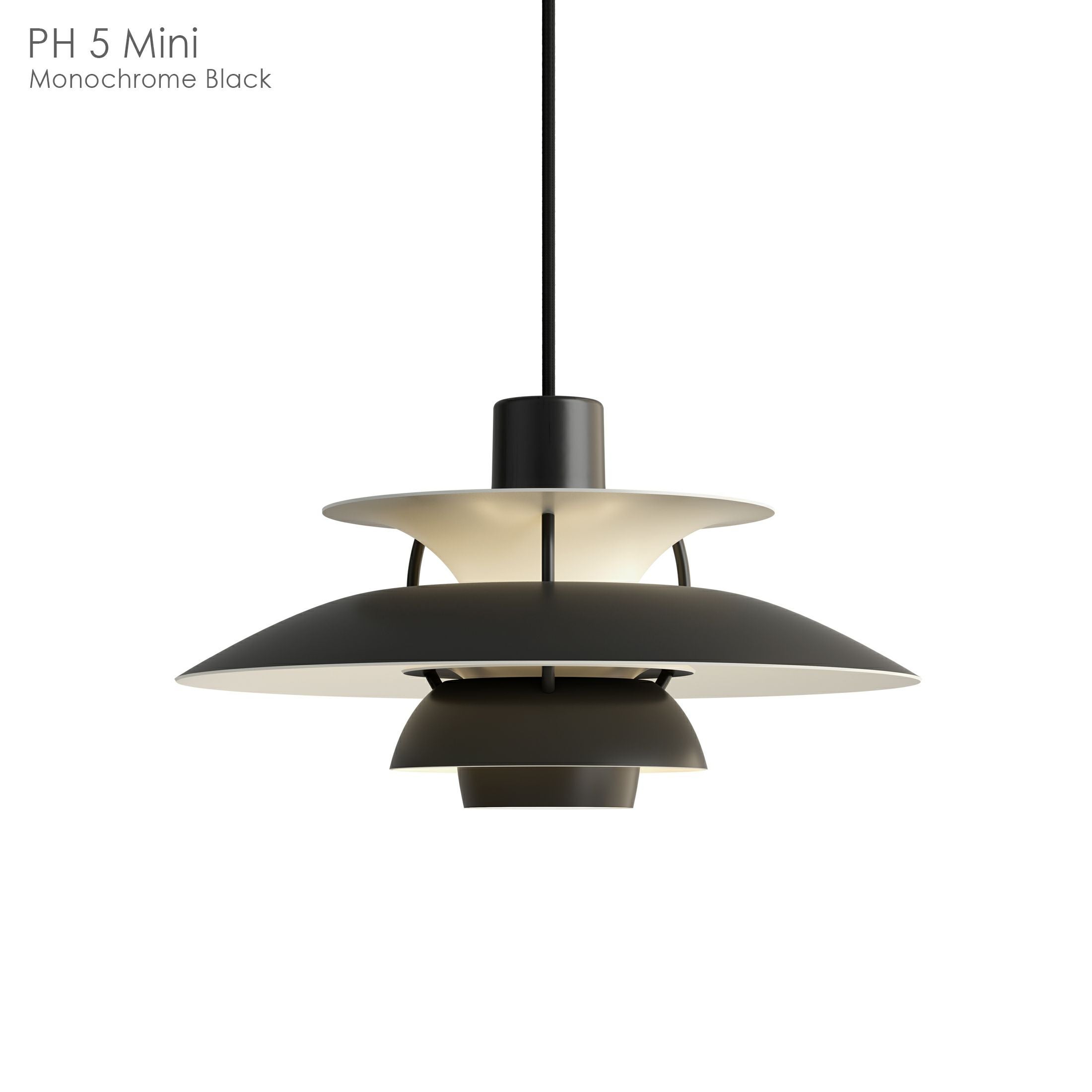 Louis Poulsen｜PH 5 Mini ミニ モノクローム ペンダントラント