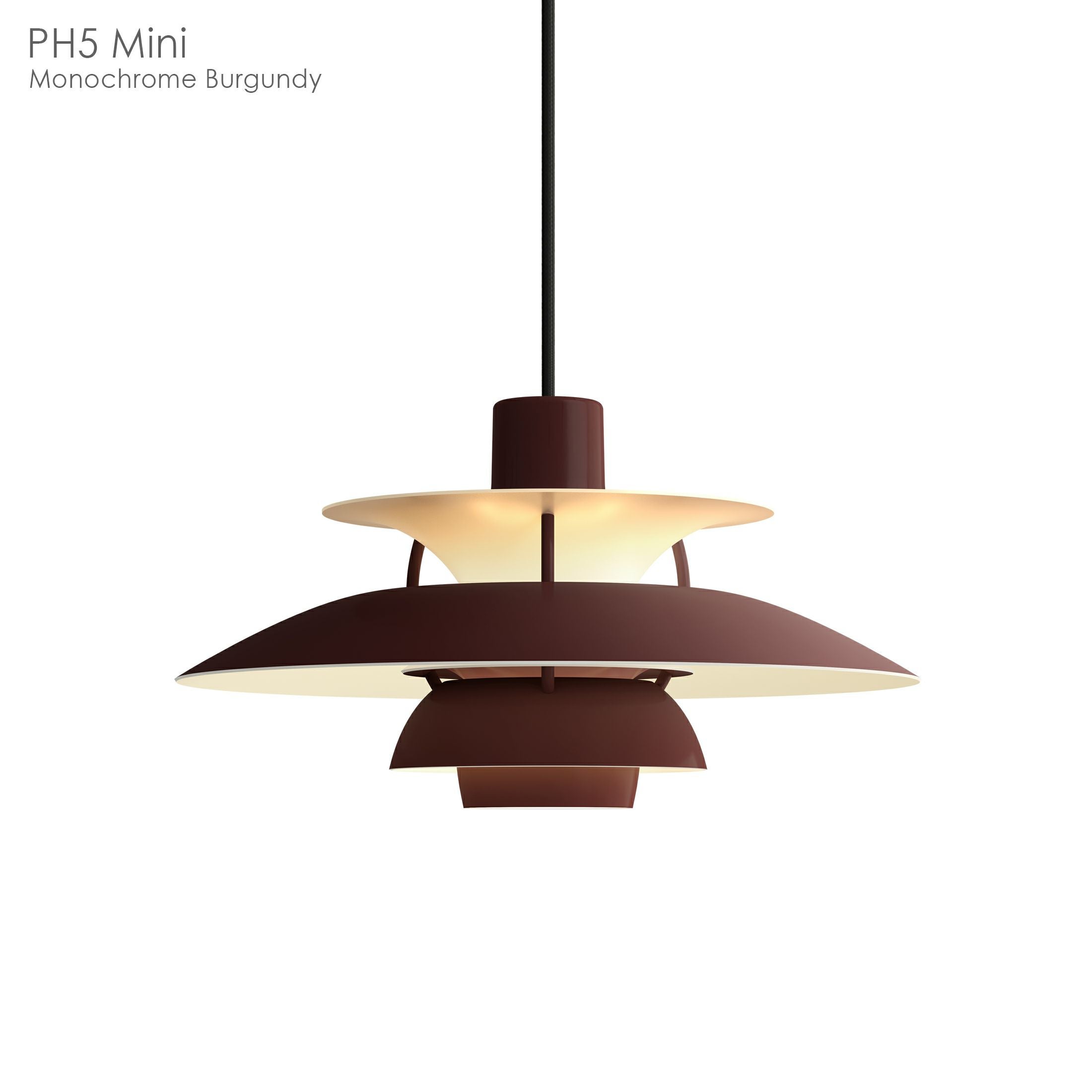 Louis Poulsen｜PH 5 Mini ミニ モノクローム ペンダントラント