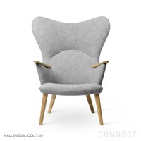 CARL HANSEN & SON（カール・ハンセン＆サン） / CH78 ラウンジチェア（復刻ママベア） / オーク材・オイル仕上げ・Hallingdal（ハリンダル）
