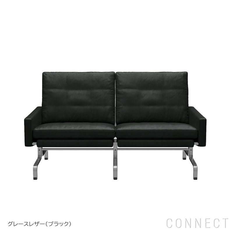 【PK展 pt10倍】FRITZ HANSEN（フリッツ・ハンセン） / PK31/2（ピーケー31/2） / グレースレザー（旧エレガンスレザー）ブラック / W1370