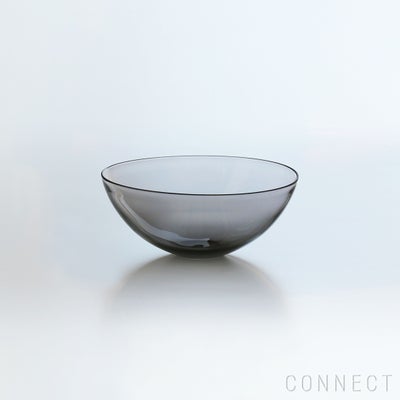 WASHIZUKA GLASS STUDIO（ワシズカグラススタジオ） / charcoal / bowl L / ボウル