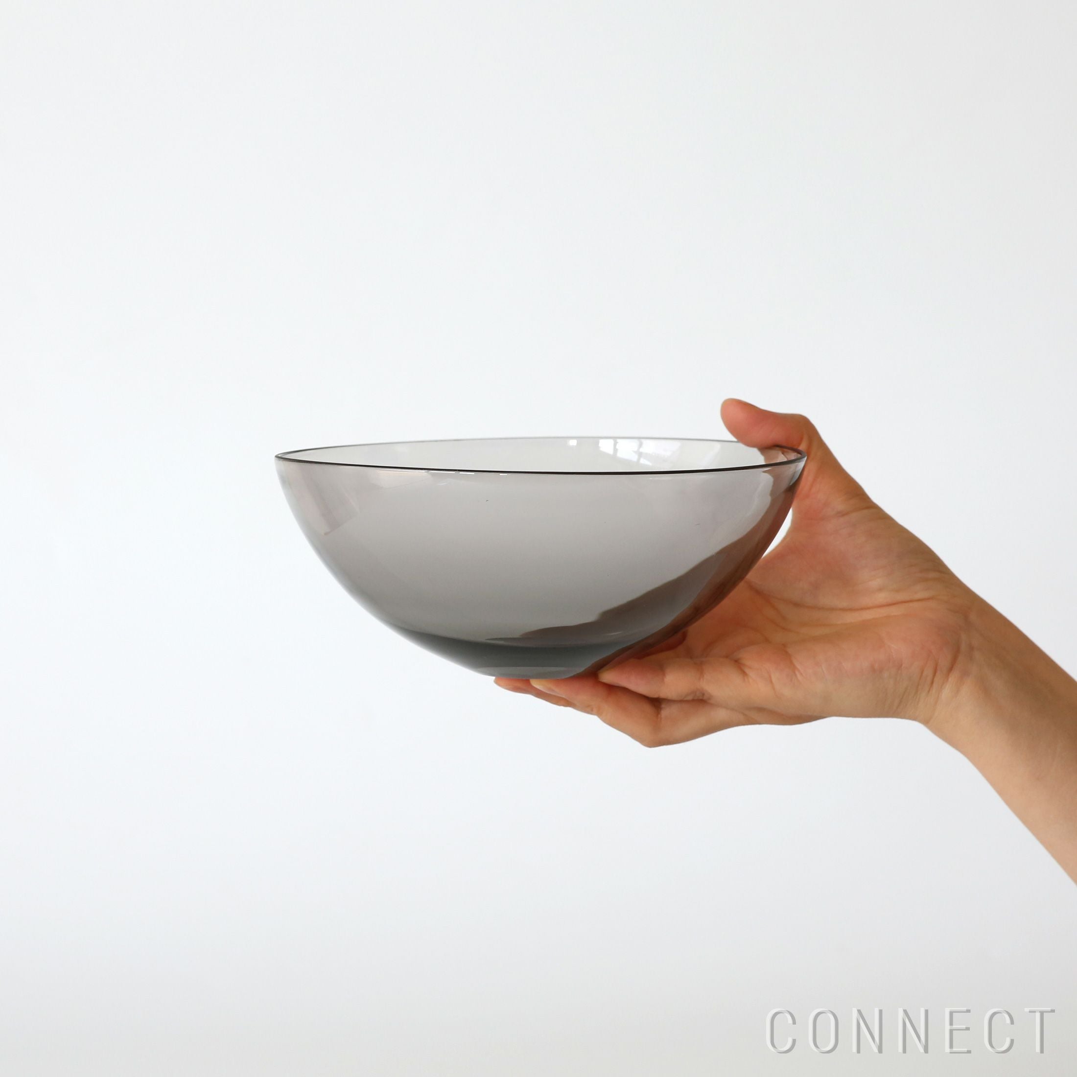 WASHIZUKA GLASS STUDIO（ワシズカグラススタジオ） / charcoal / bowl