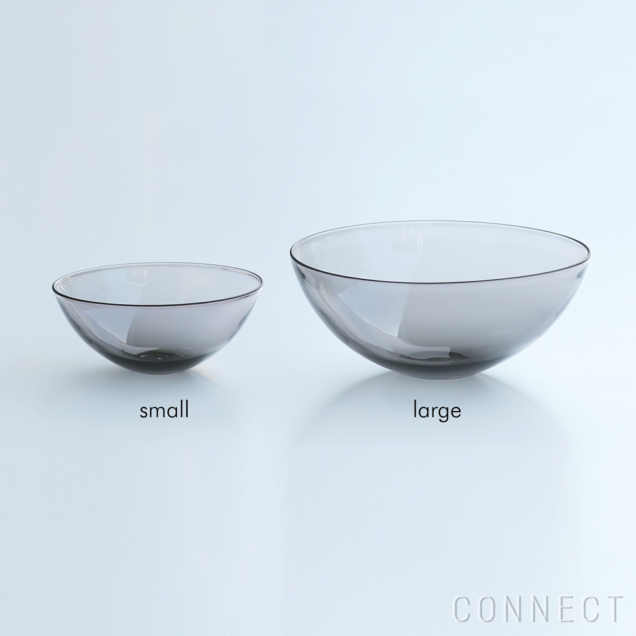 WASHIZUKA GLASS STUDIO（ワシズカグラススタジオ） / charcoal / bowl