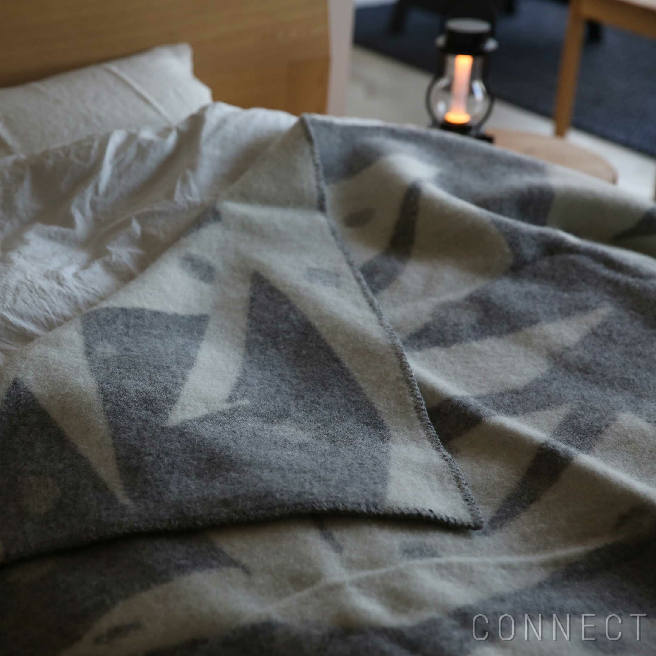 KLIPPAN（クリッパン） / ウールブランケット ワイルダネス グレー