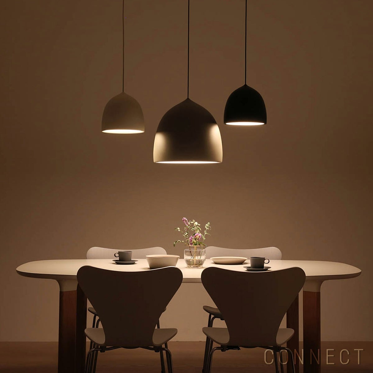  FRITZ HANSEN（フリッツ・ハンセン） / Suspence（サスペンス） / P1：φ240mm P2：φ385mm / 3灯セット / ペンダントライト