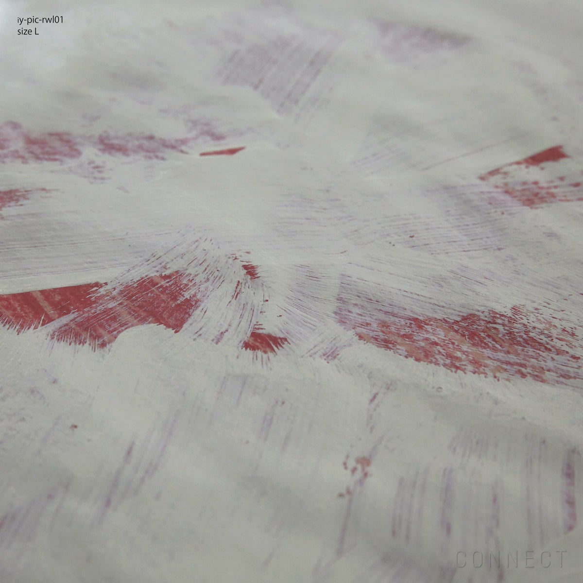 山口一郎 / Lサイズ（W660×H885mm） / 赤と白 / iy-pic-rwl01