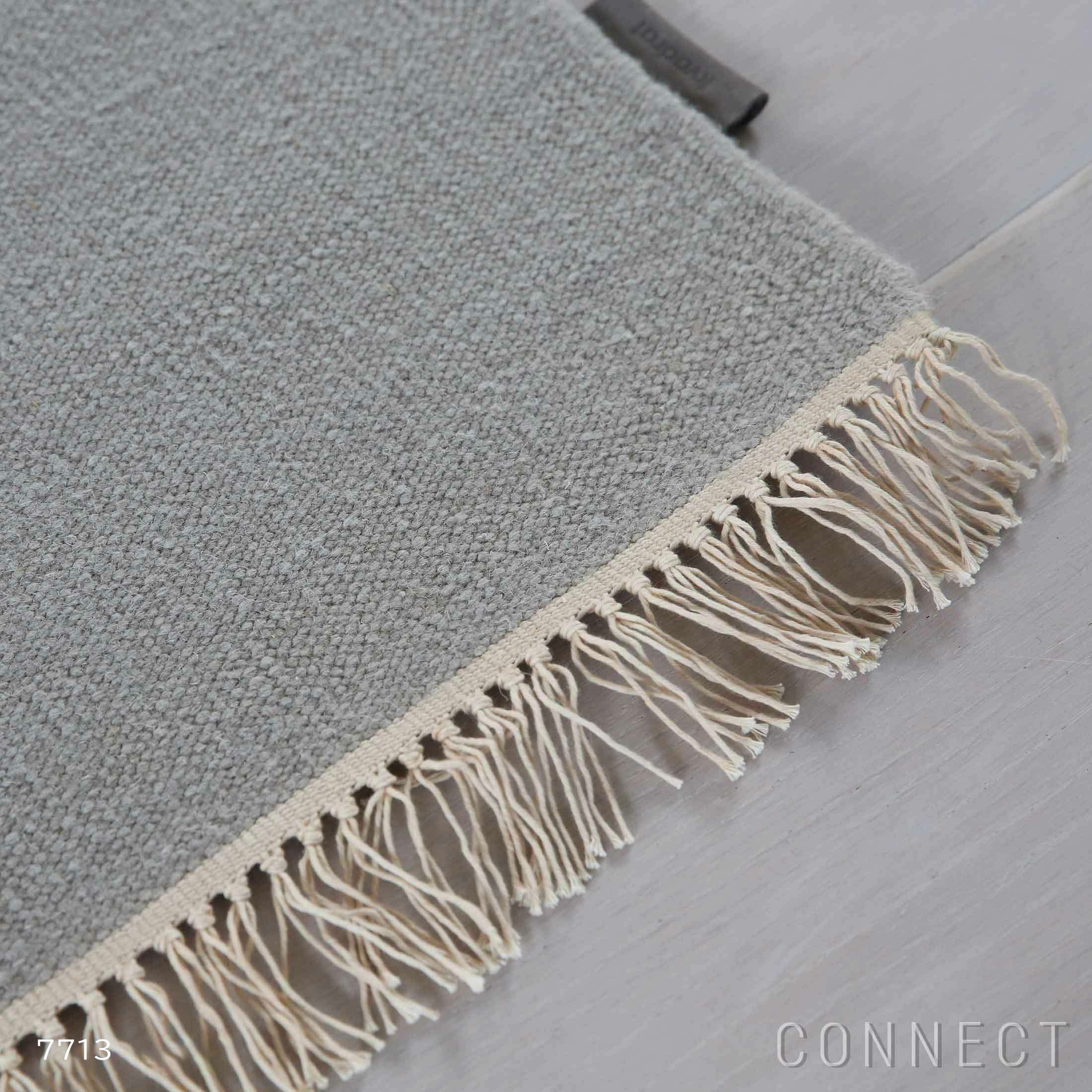 Kvadrat（クヴァドラ）ラグ Vintage Naturally Coloured Fringes 180