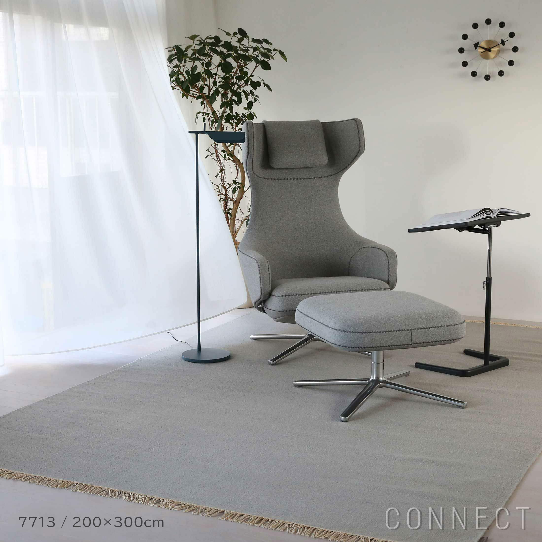 Kvadrat（クヴァドラ）ラグ Vintage Naturally Coloured Fringes 180