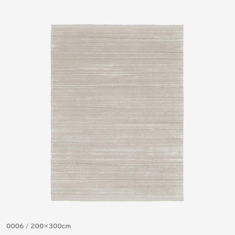 Kvadrat / Kinnasand（クヴァドラ / キナサン） / Cascade（カスケード） / 7220000（200cm×300cm） / ラグ