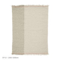 Kvadrat / Kinnasand（クヴァドラ / キナサン） / Hemp（ヘンプ） / 7410000（200cm×300cm） / ラグ