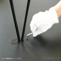 CARL HANSEN & SON（カール・ハンセン＆サン） / E020 EMBRACE TABLE / オーク材・ホワイトオイル仕上げ・ホワイトラミネート・ステンレス脚 φ79.5cm / テーブル