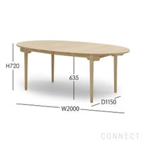 CARL HANSEN & SON（カール・ハンセン＆サン） / CH338 / オーク材・オイル仕上げ / ダイニングテーブル