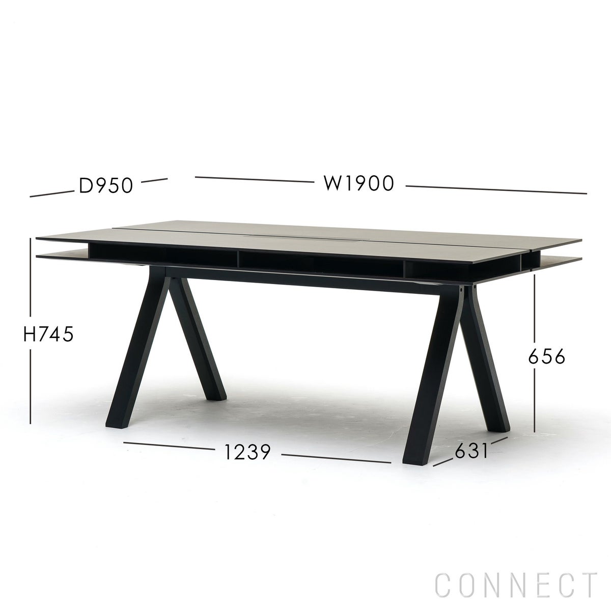 KARIMOKU NEW STANDARD（カリモク ニュースタンダード） / SPECTRUM WORKSTATION（スペクトラムワークステーション） / DT190 / デスク