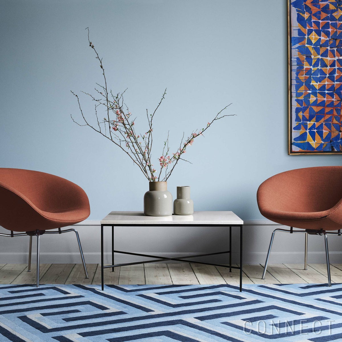 FRITZ HANSEN（フリッツ・ハンセン） / PLANNER COFFEE TABLES（プランナーコーヒーテーブル）MC320 / 大理石（クリーム120）