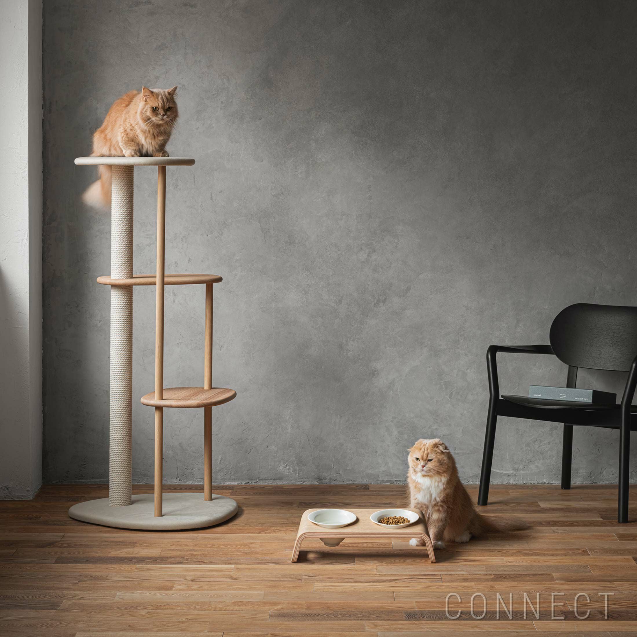 決算キャンペーンpt10倍】KARIMOKU CAT TABLE（カリモクキャット
