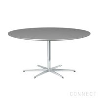 FRITZ HANSEN（フリッツ・ハンセン） / TABLE SERIES（テーブルシリーズ）A826 / 円テーブル / グレー / クローム脚 / Ø145cm