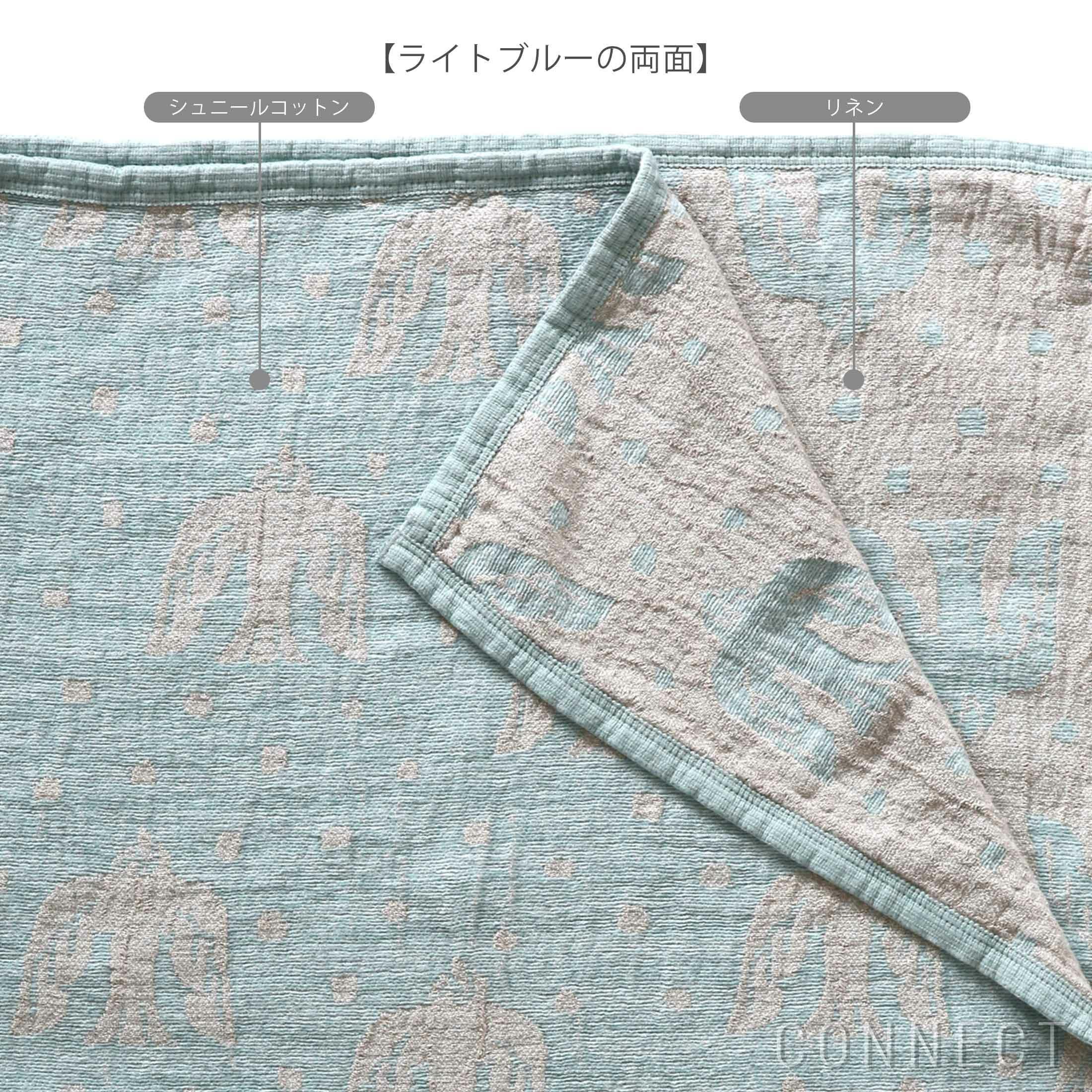 KLIPPAN（クリッパン） / リネン＆シュニールコットンブランケット