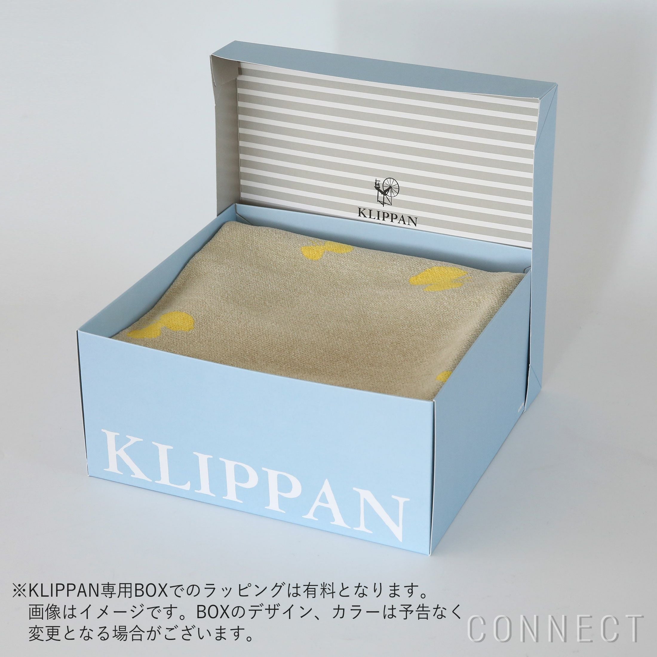 KLIPPAN（クリッパン） / リネン＆シュニールコットンブランケット