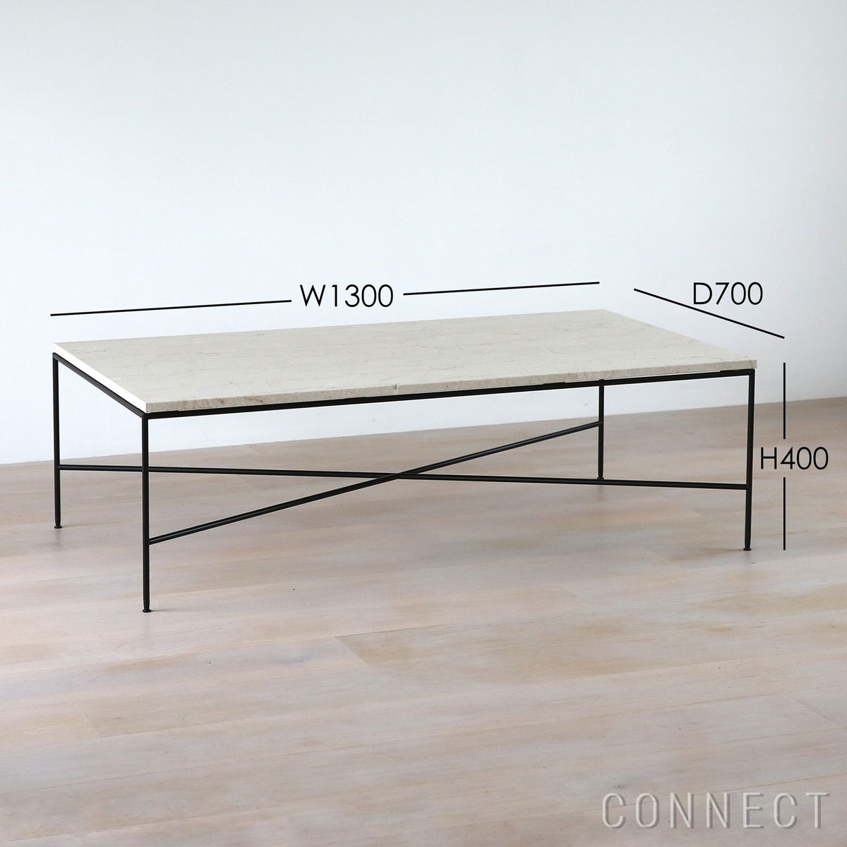 FRITZ HANSEN（フリッツ・ハンセン） / PLANNER COFFEE TABLES（プランナーコーヒーテーブル）MC350 / 大理石（クリーム120）