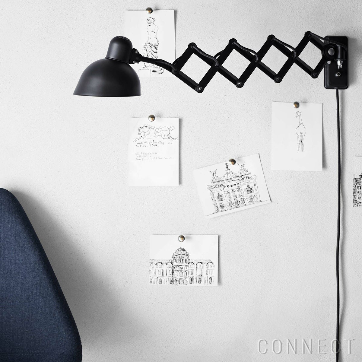 FRITZ HANSEN（フリッツ・ハンセン）/ KAISER idell（カイザー・イデル）/ ウォールランプ / 6718W / マットブラック