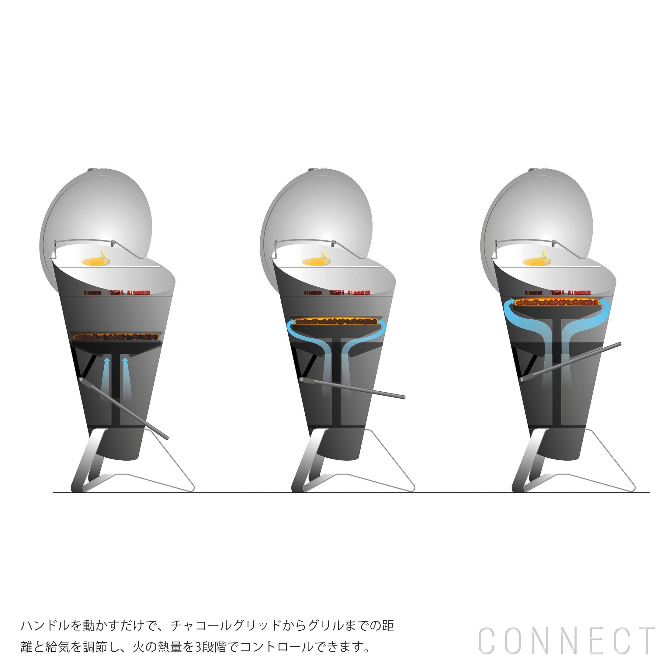 Hofats（ホーファッツ） / CONE Chacoal grill（コーン・チャコール