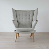 PP Mobler（PPモブラー） / PP19（パパベア） イージーチェア / オーク材・ソープフィニッシュ /  ネイルチーク / STANDARD FABRIC Hallingdal ♯110（ハリンダル） / ラウンジチェア