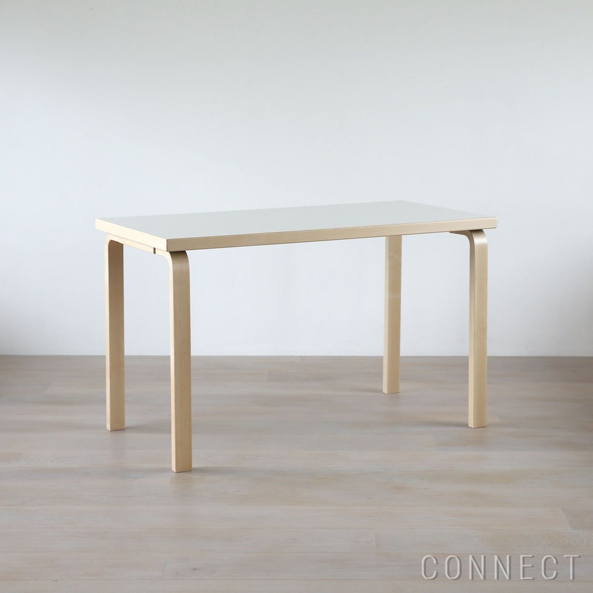 Artek（アルテック） / TABLE 80A / バーチ材 / 天板・ホワイトラミネート / 120×60cm / テーブル