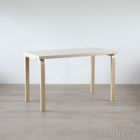 Artek（アルテック） / TABLE 80A / バーチ材 / 天板・ホワイトラミネート / 120×60cm / テーブル