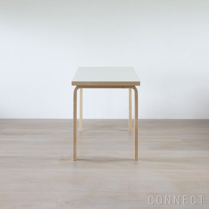 Artek（アルテック） / TABLE 80A / バーチ材 / 天板・ホワイトラミネート / 120×60cm / テーブル