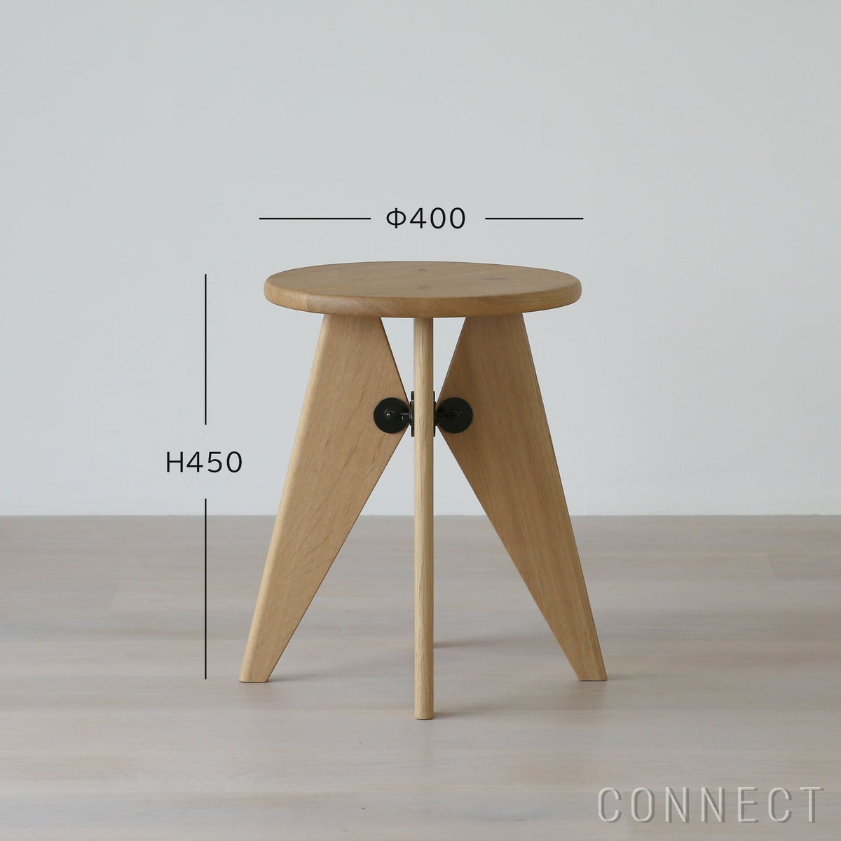Vitra（ヴィトラ） / Tabouret Bois（タブレ ボワ） / ソリッドナチュラルオーク・オイル仕上げ / スツール