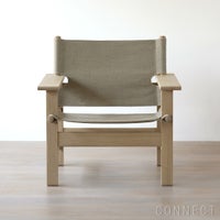 FREDERICIA（フレデリシア） / The Canvas Chair（キャンバスチェア） / Model 2031 / オーク材・ソープ仕上げ / ラウンジチェア