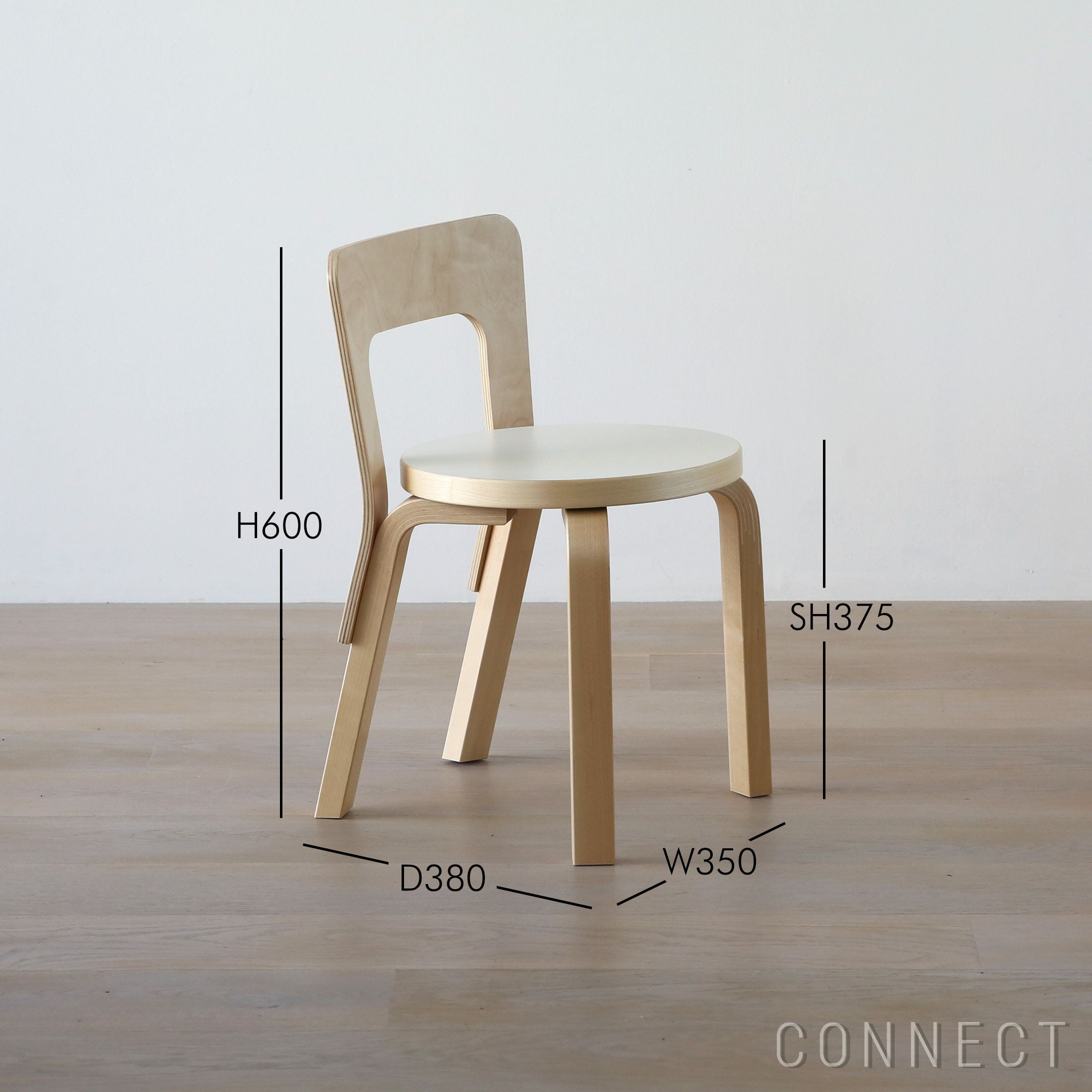 Artek（アルテック） / 子ども用チェア N65 / バーチ材・ナチュラル