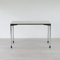 Vitra（ヴィトラ） / Map Table （マップテーブル）長方形 W1200 / ソフトライト天板 / クローム脚・ポリッシュ仕上げ・グライド付き / デスク