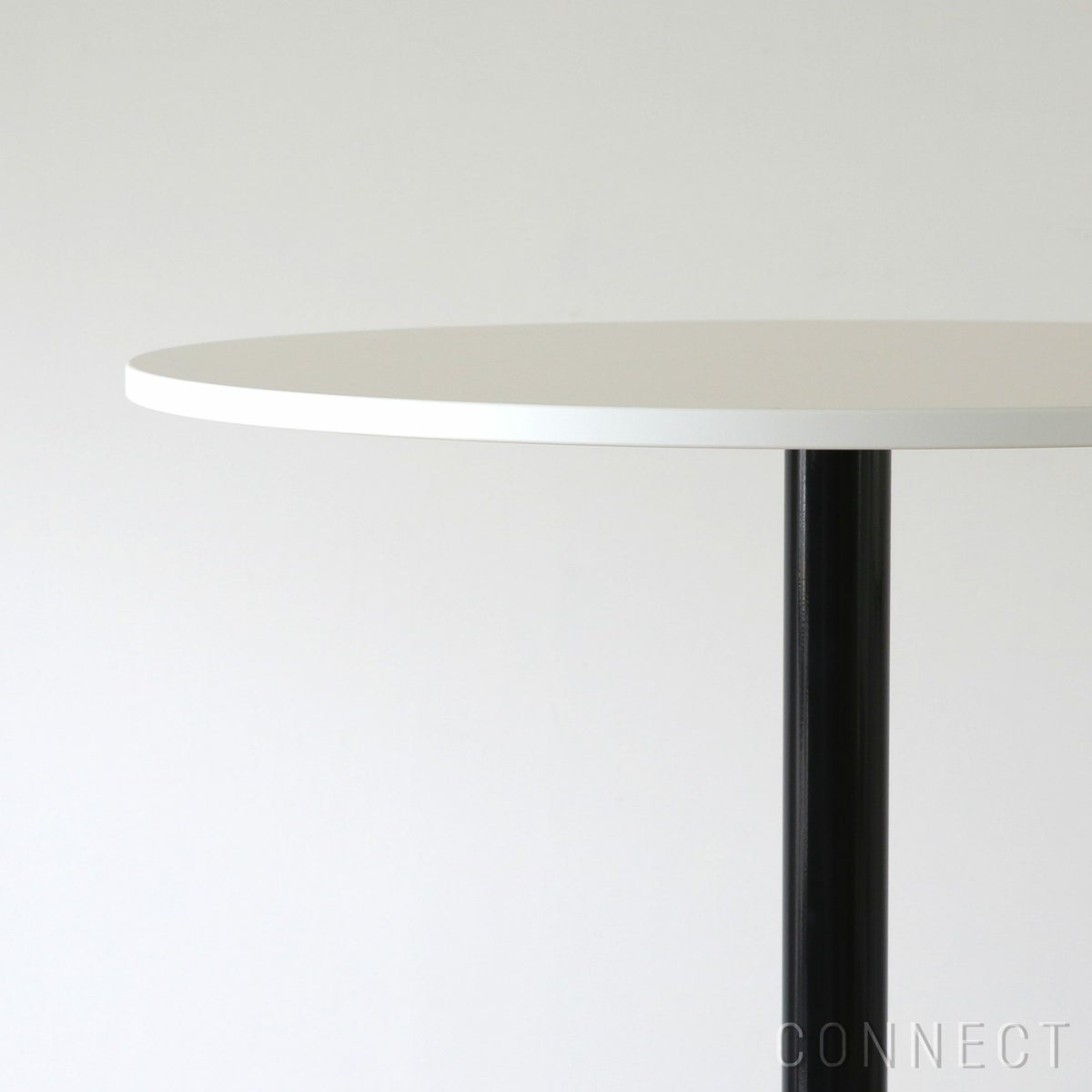 Vitra（ヴィトラ） / Bistro Stand-up Table（ビストロ スタンドアップテーブル）Φ796 / メラミンホワイト天板 / ベーシックダーク脚・スムース仕上げ / ラウンドテーブル