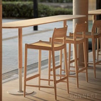 KARIMOKU CASE STUDY（カリモクケーススタディ） / MINATOMIRAI  N-BS01-LOW / ノームバースツール（LOW） / Wood Seat