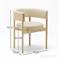 KARIMOKU CASE STUDY（カリモクケーススタディ） / MINATOMIRAI N-SC01 / ノームサイドチェア / Leabelle White X343