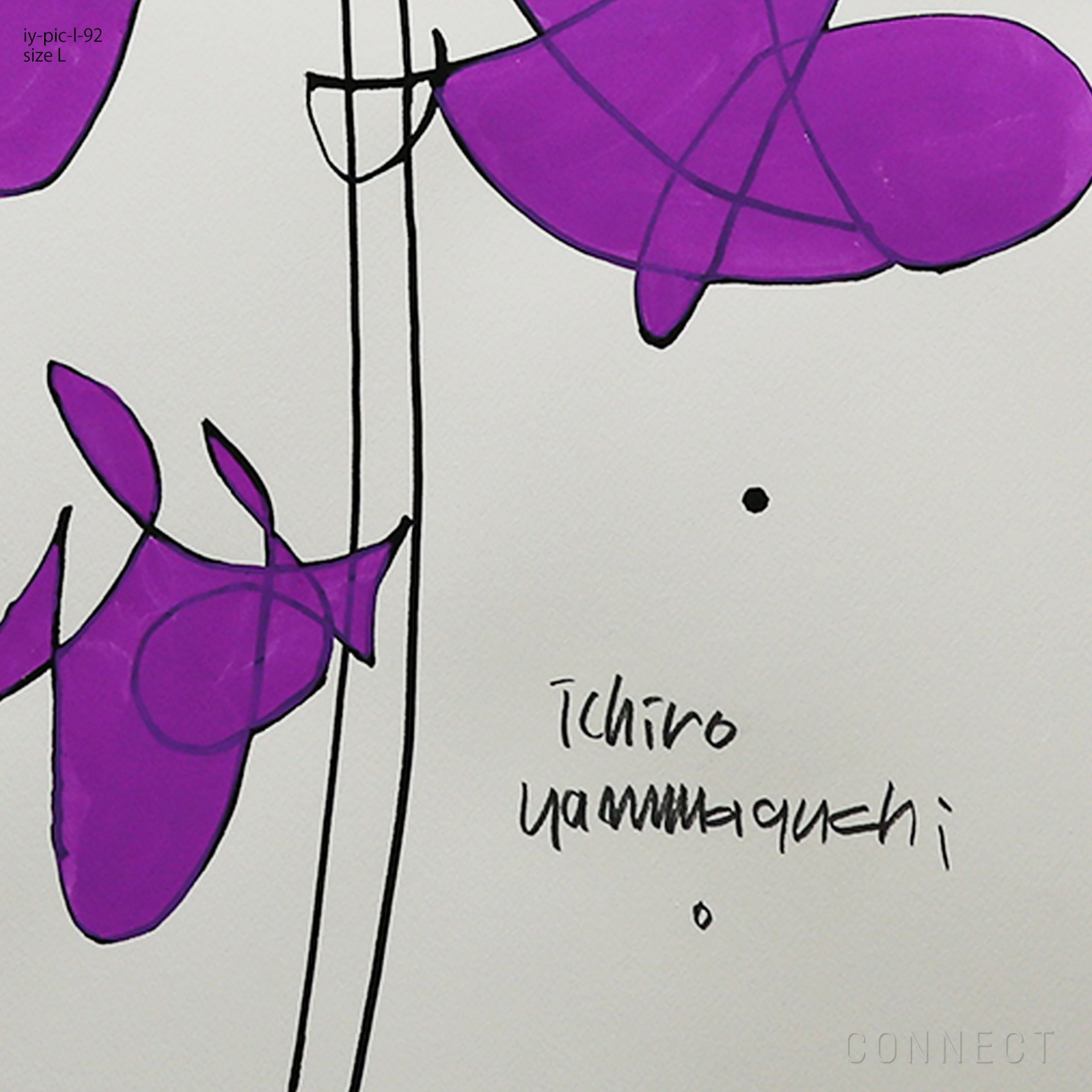 販売終了］山口一郎 / Lサイズ / 花 / iy-pic-l-92 | CONNECT