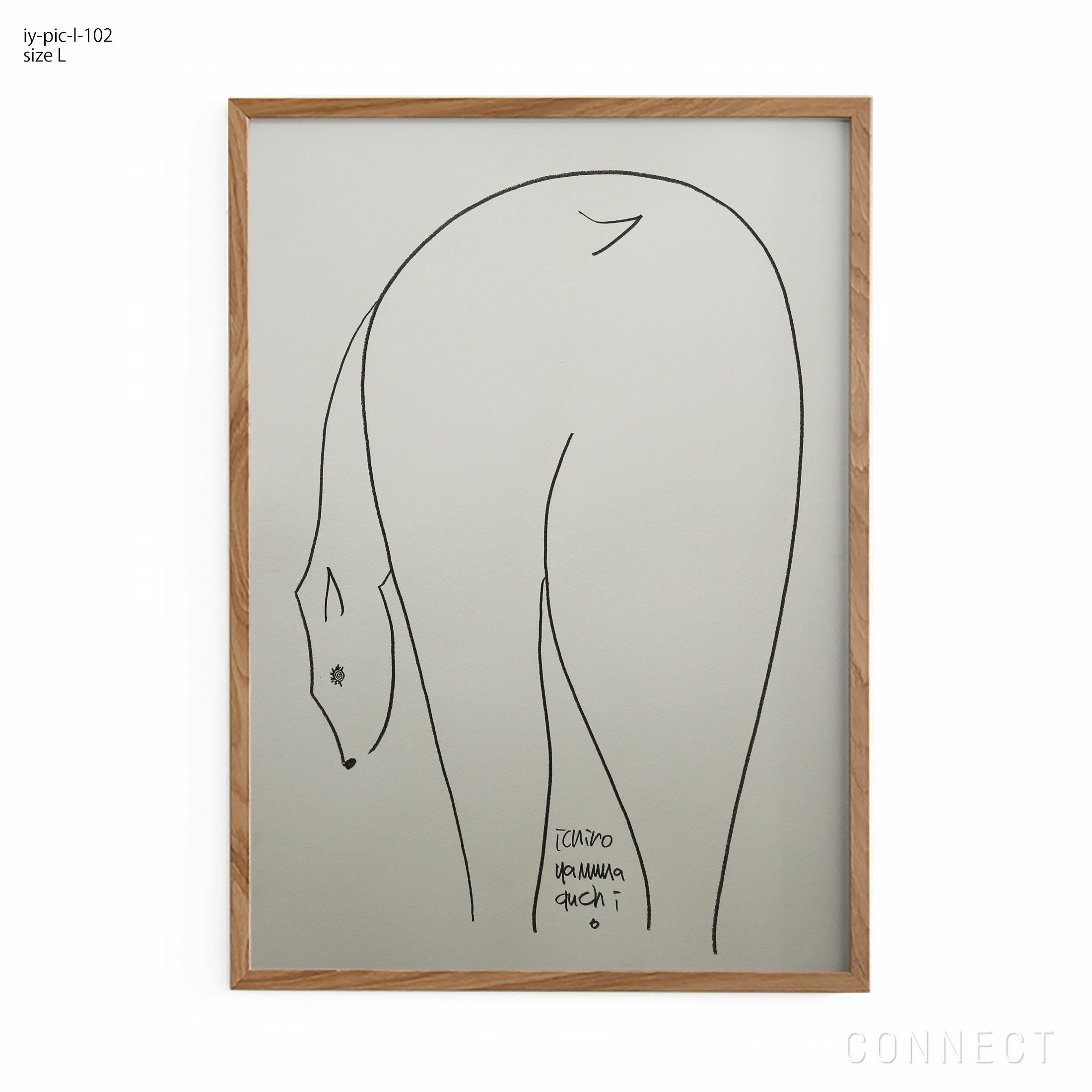 販売終了］山口一郎 / Lサイズ / 動物シリーズ / iy-pic-l-106 | CONNECT