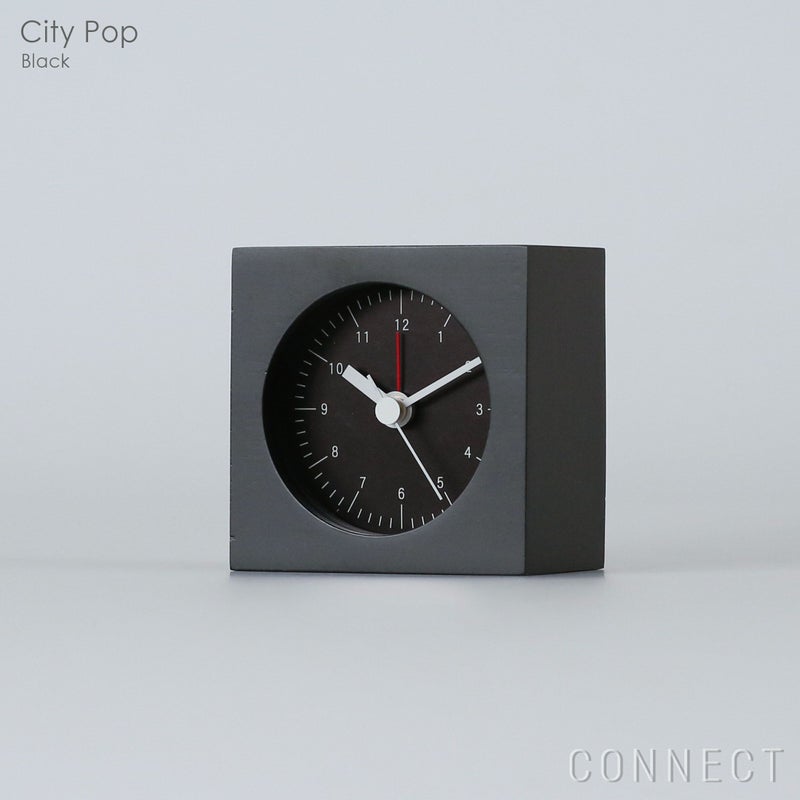 LEMNOS ( レムノス ) / City Pop（シティポップ）［アラーム］ / 電子音アラーム時計 / 置時計