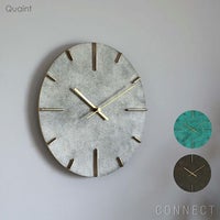 LEMNOS ( レムノス ) / Quaint（クエィント） / 斑紋純銀色 / 掛け時計